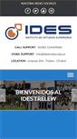 Mobile Screenshot of idestrelew.edu.ar